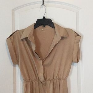 Tan dress